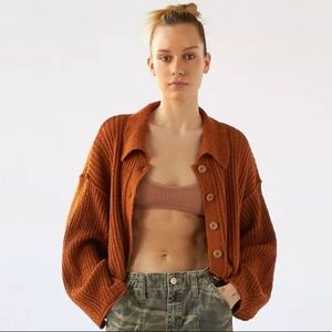 Urban Outfitters BDG Aubrey Collared Cardigan